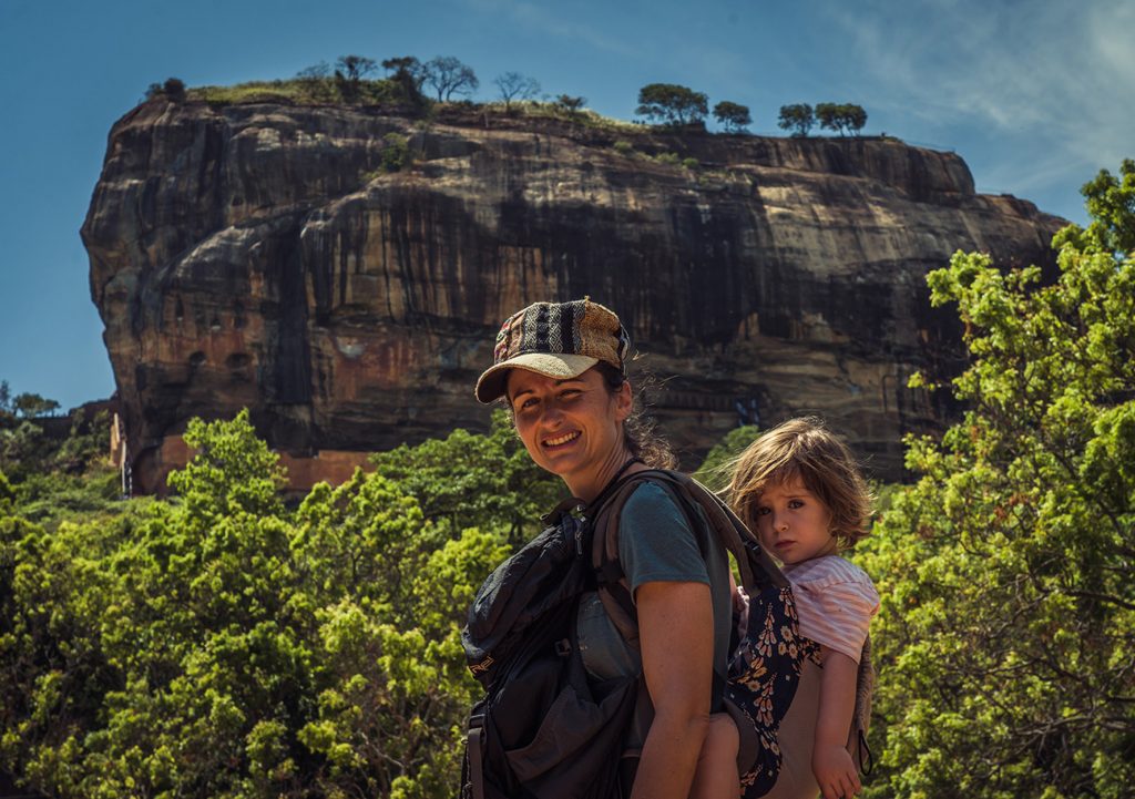 Lucy y Tindaya en Sri Lanka