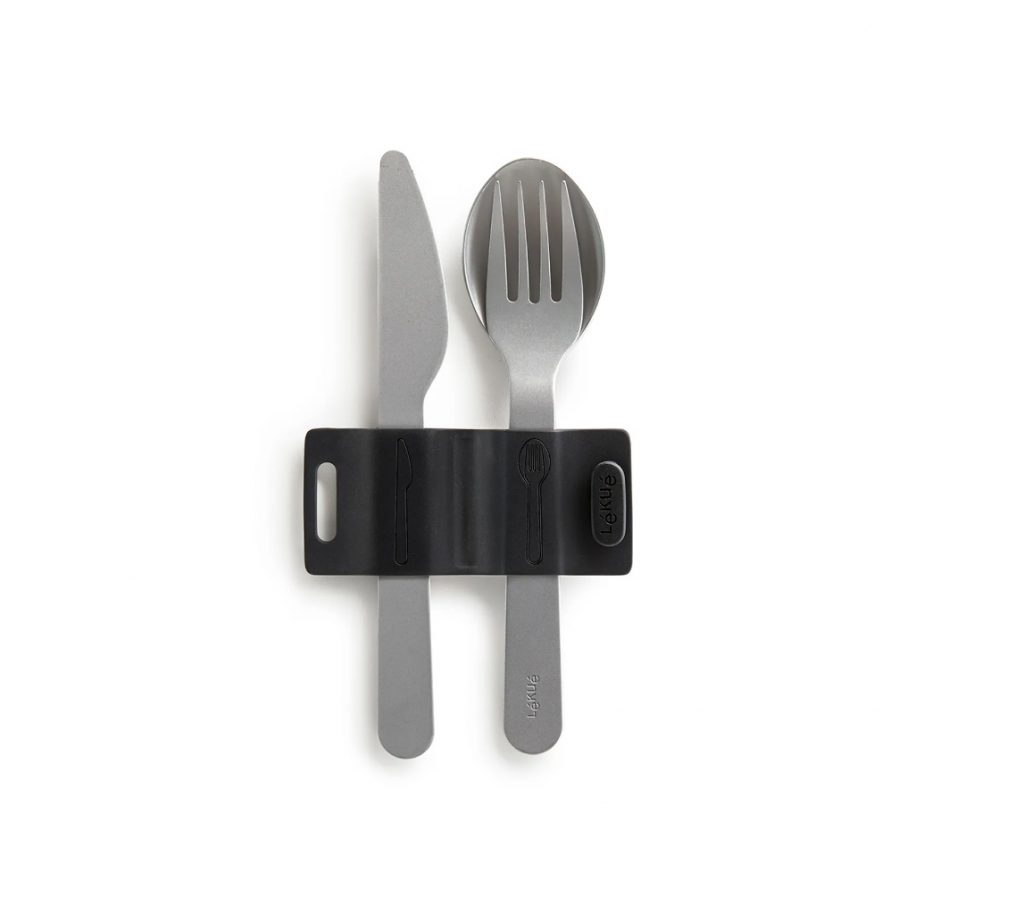 Lekue cubiertos basic to go